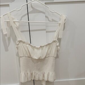 Wilfred Ballad Light Burch Crop Top